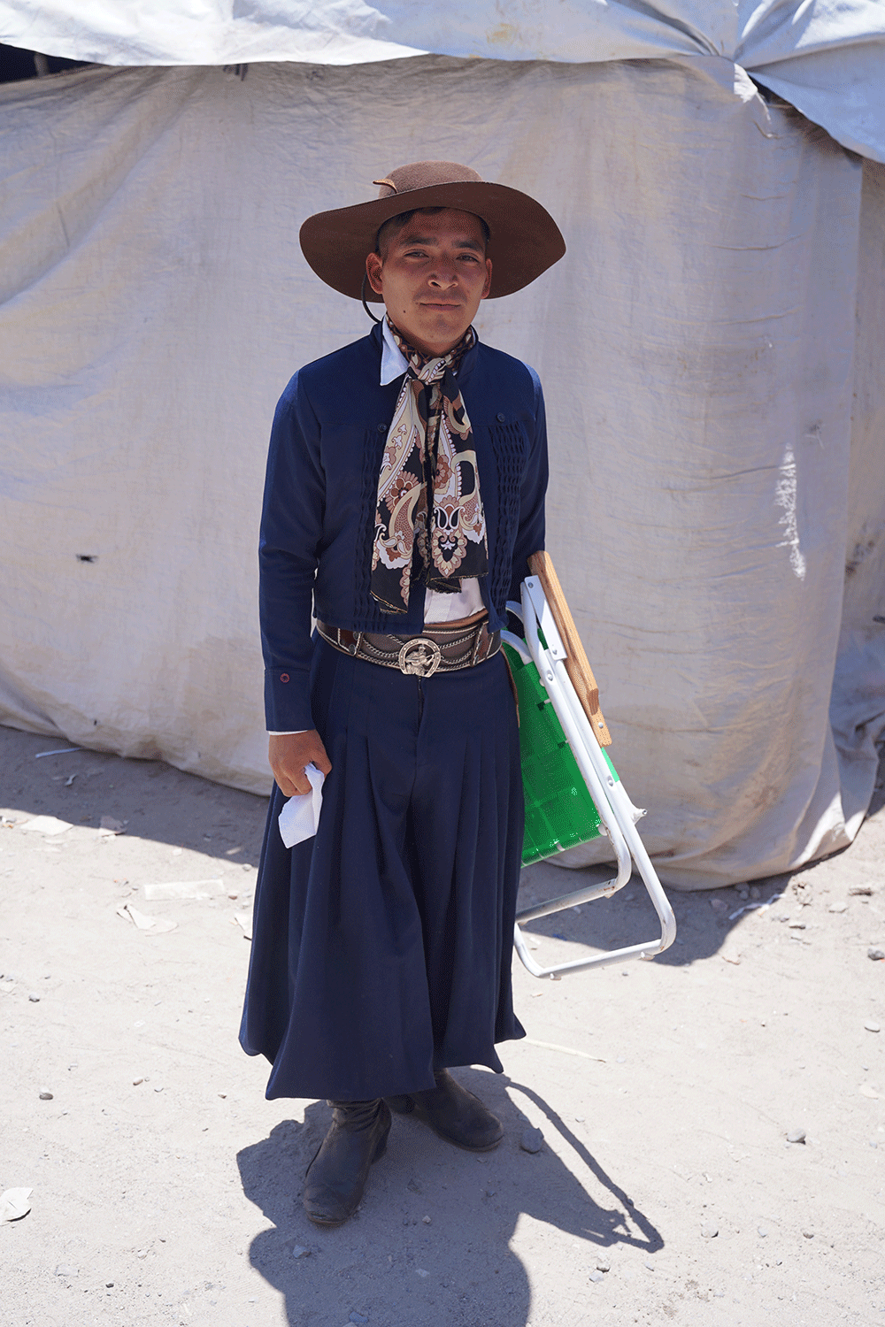 GAUCHO CON REPOSERA