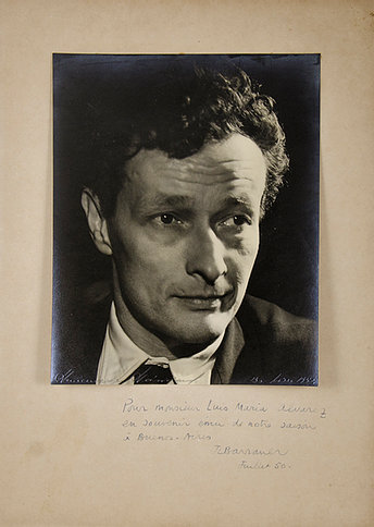 Retrato de Jean-Louis Barrault