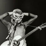 David Bowie ”Owl eye”. London, UK