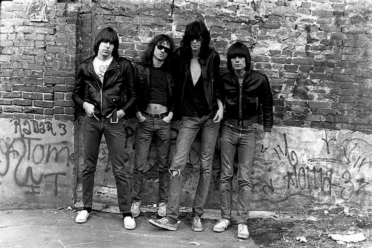 The Ramones first album cover. NYC