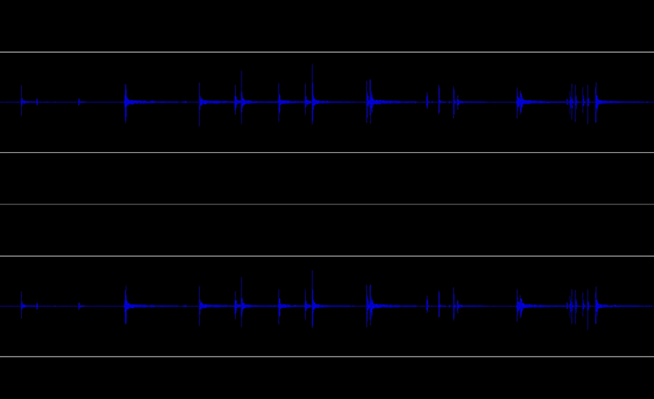 Alan Courtis Sonografías. 2018. Captura de pantalla de imagén de audio. Dimensiones variables.