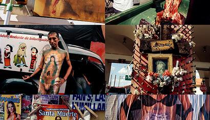 Paolo Gasparini Muerte barata. Frontera del norte, México. 2005-2017. Impresión digital, inyección de tinta sobre Ultrachrome K3 ink. 100 x 100 cm.